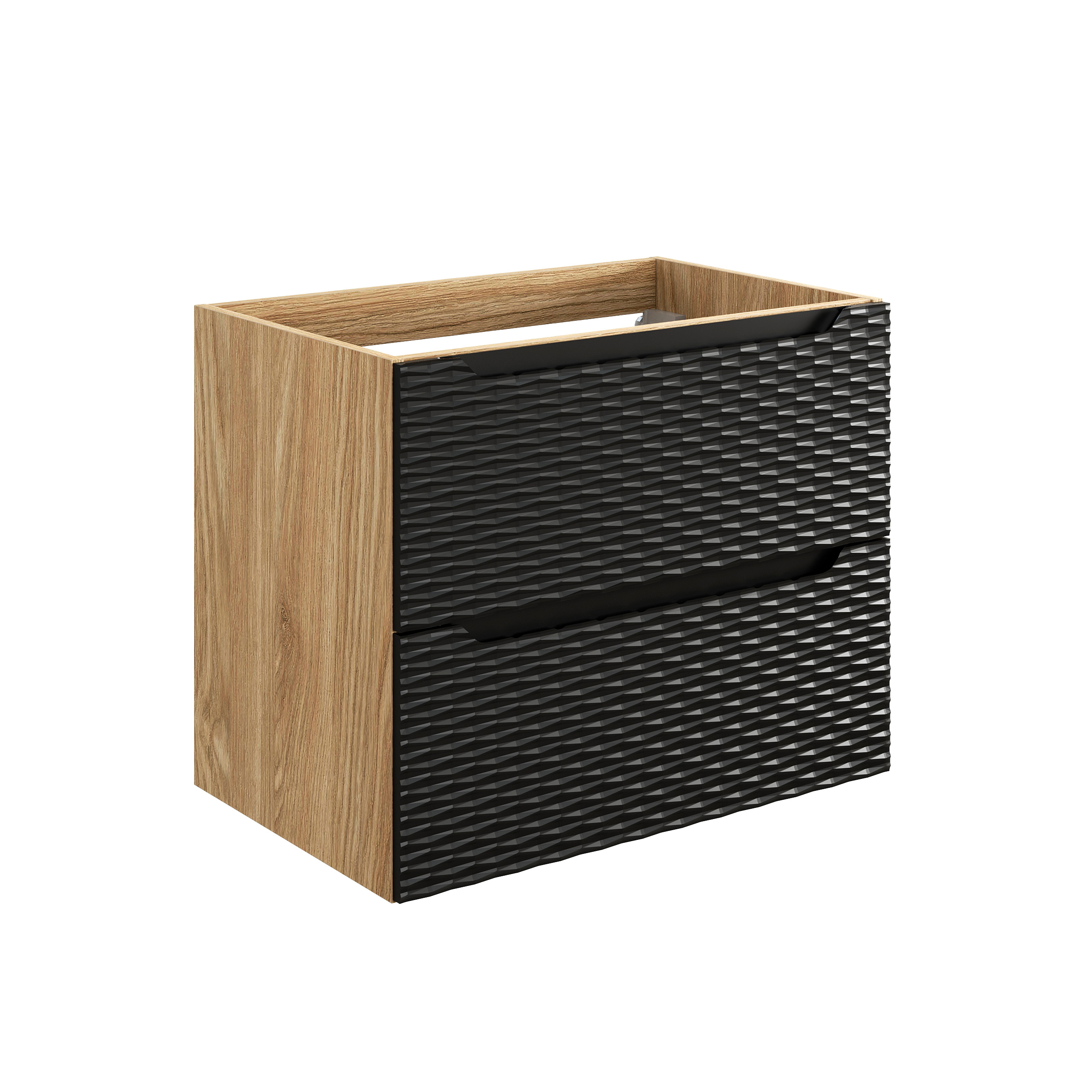 Comad Ocean Black armoire 70x46x57 cm noir-chêne OCEAN BLACK 82-70-2S