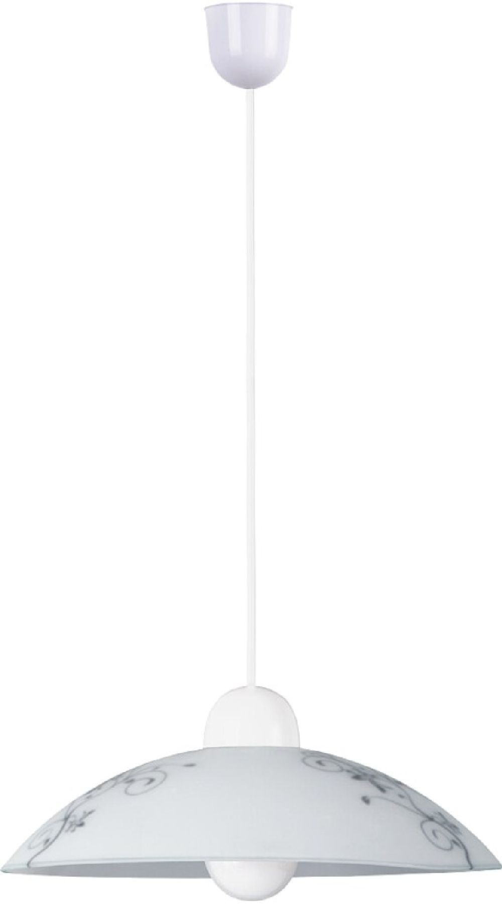 Rabalux Bloomy lampe suspendue 1x60 W blanc 1848