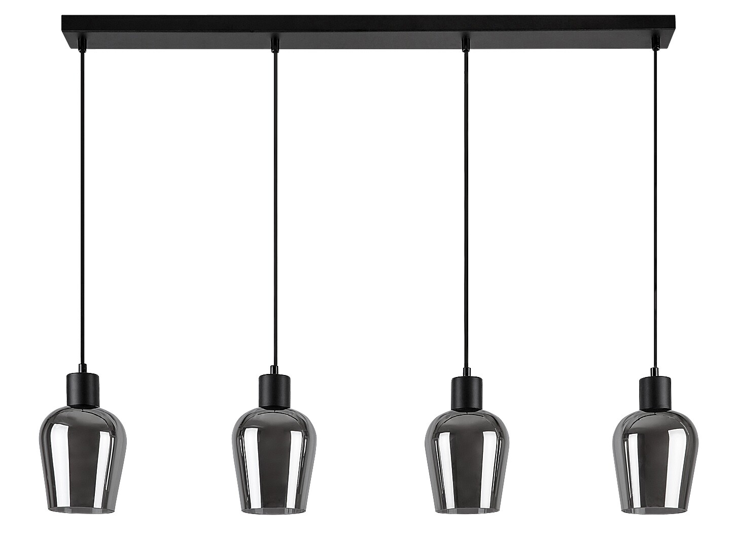 Rabalux Florian lampe suspendue 4x40 W noir 72271