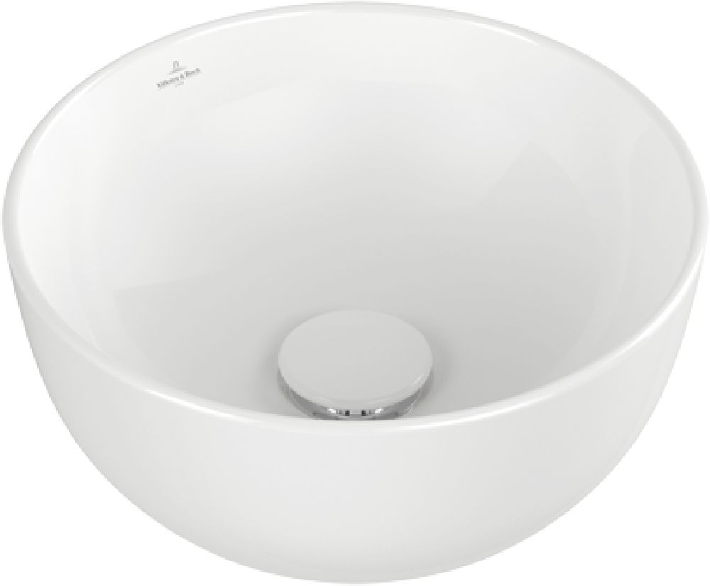 Villeroy & Boch Artis lavabo 32.5x32.5 cm ronde à poser blanc 43893201