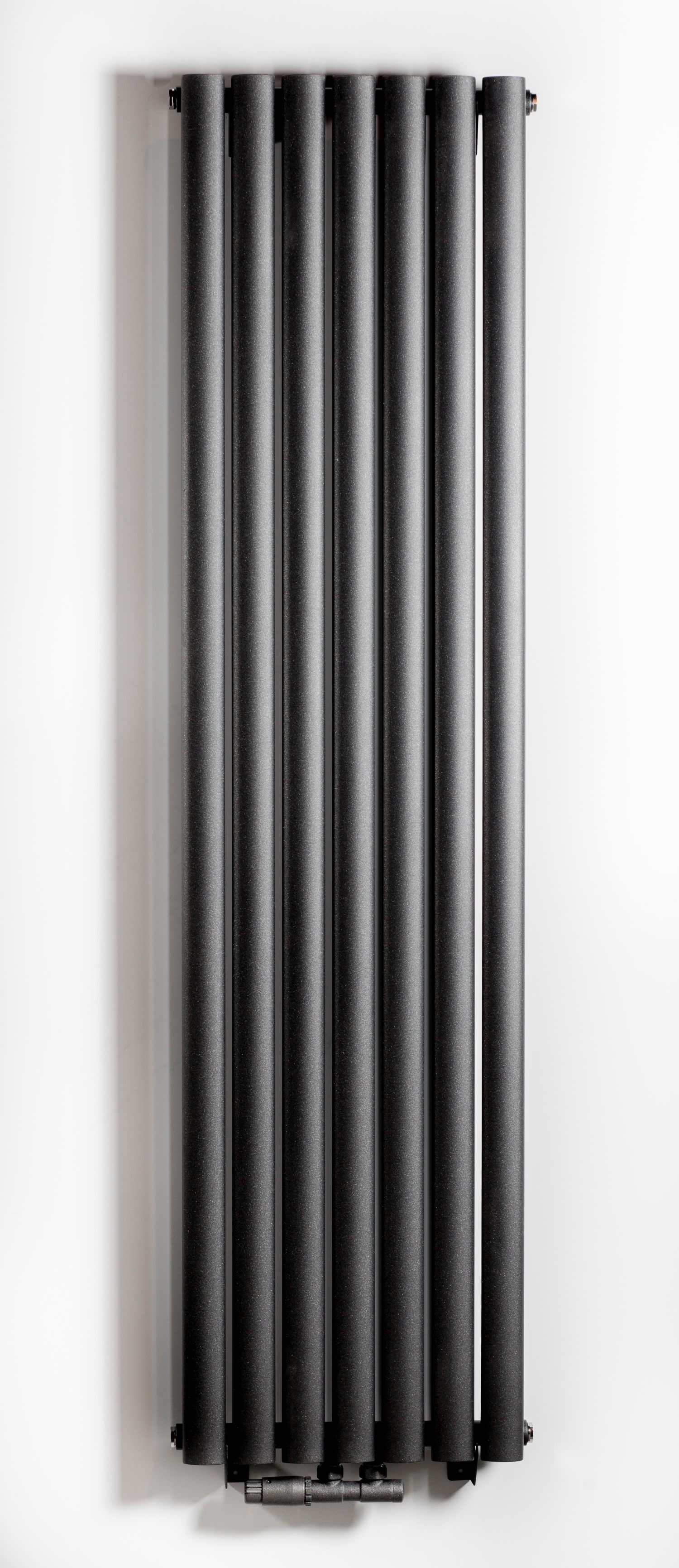 Luxrad Ring radiateur décoratif 160x41 cm podłączenie inférieur noir RIN1600410S040ZDC