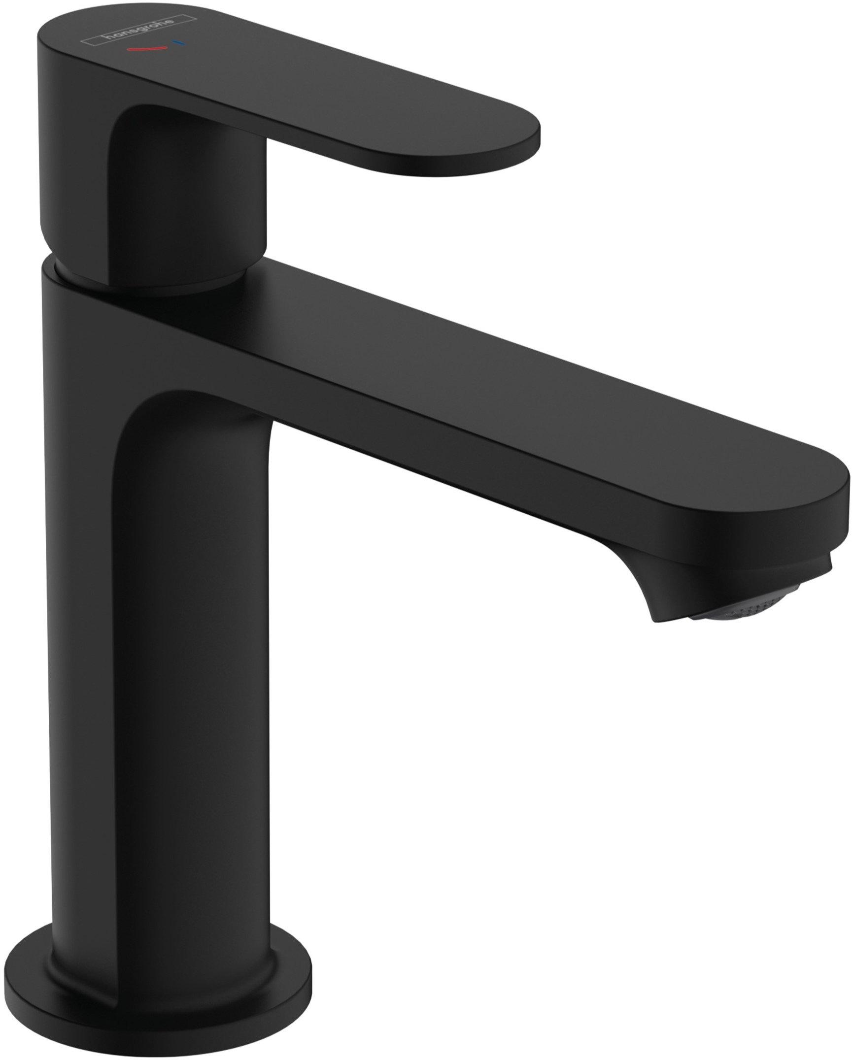 Hansgrohe Rebris S mitigeur de lavabo sur pied noir 72520670