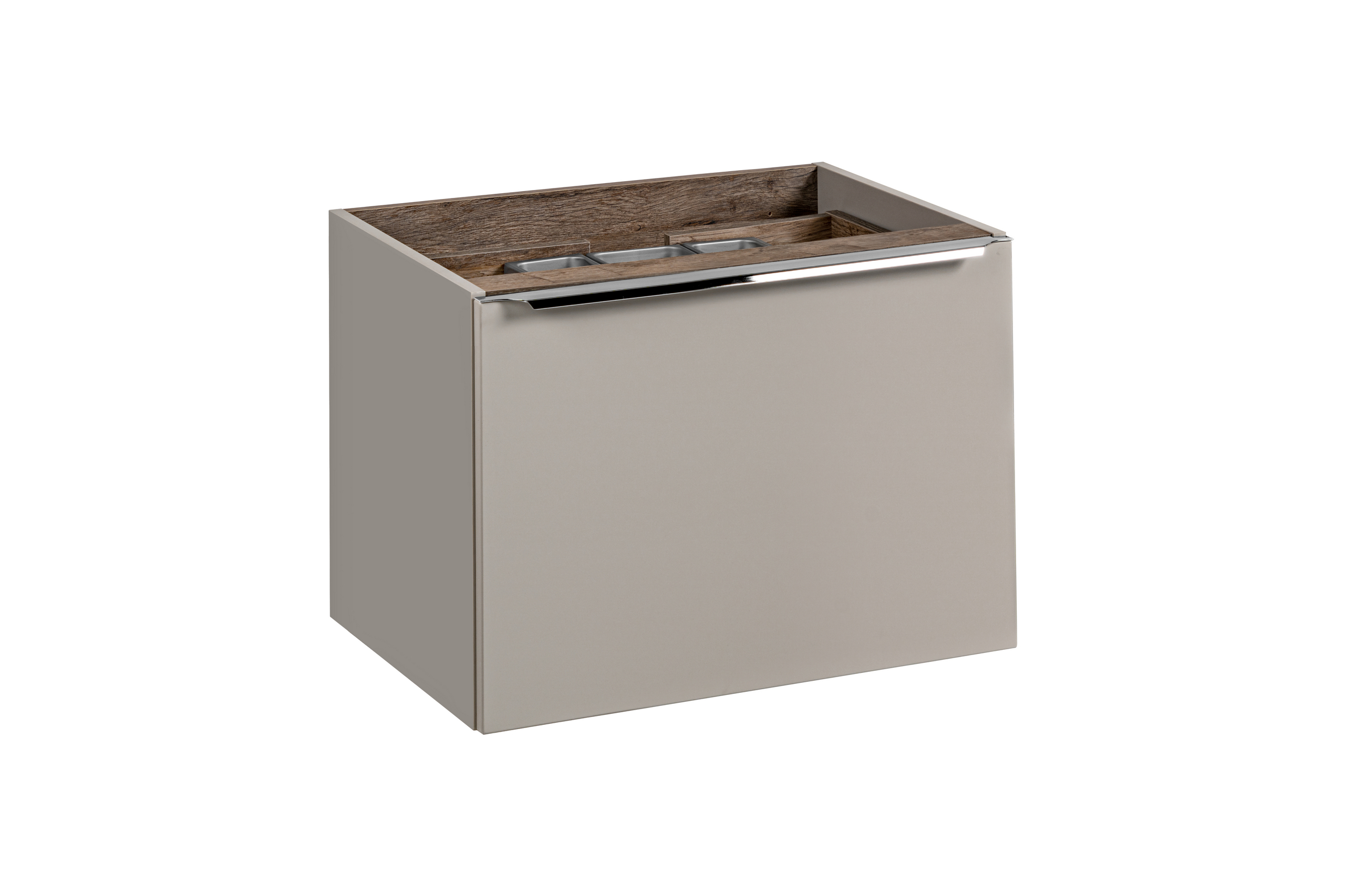 Comad Santa Fe Taupe armoire 60x46x46 cm sous-lavabo suspendu gris SANTA FE TAUPE 82-60-B-2S
