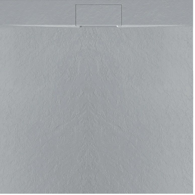 Rea Bazalt Grey brodzik kwadratowy 90x90 cm szary REA-K4105