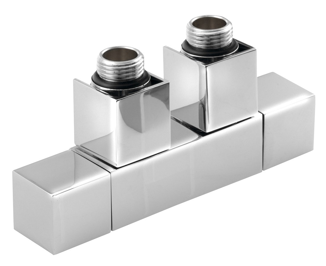 Sapho Cube kit de raccordement chrome CP581S