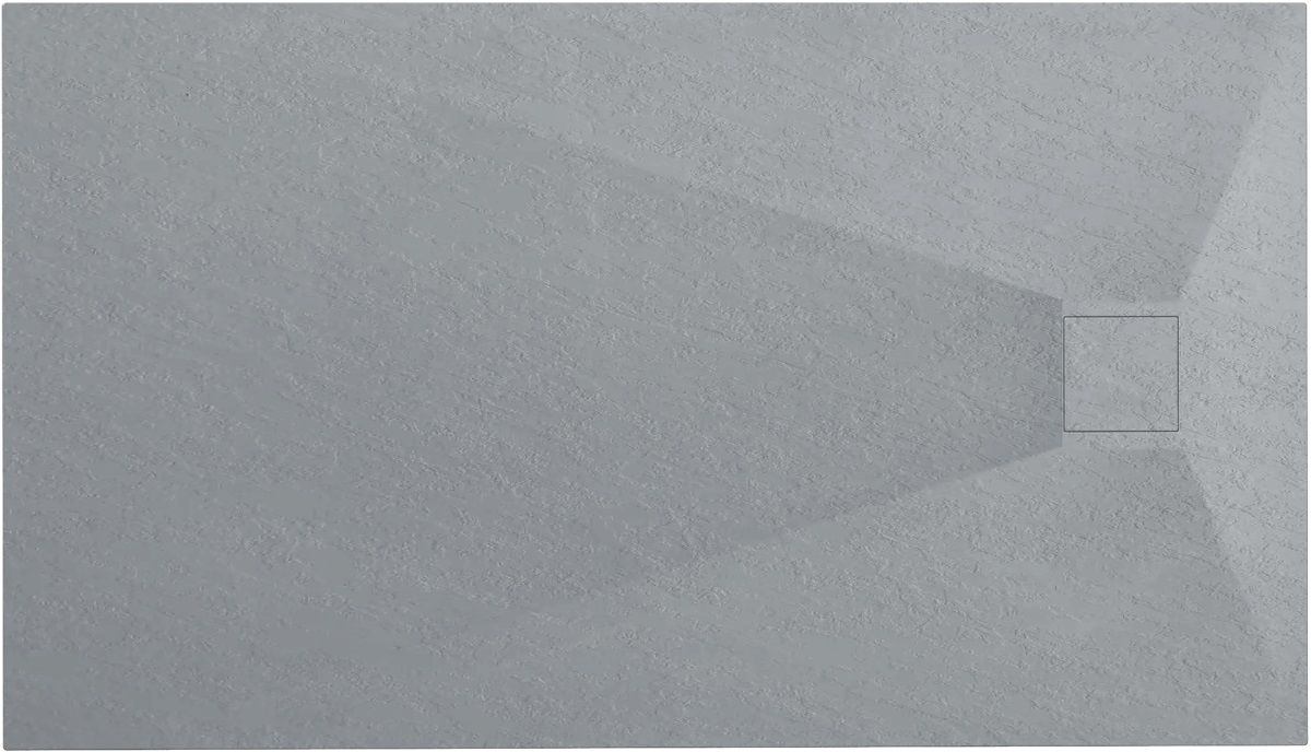 Rea Magnum Grey brodzik prostokątny 120x90 cm szary REA-K4108