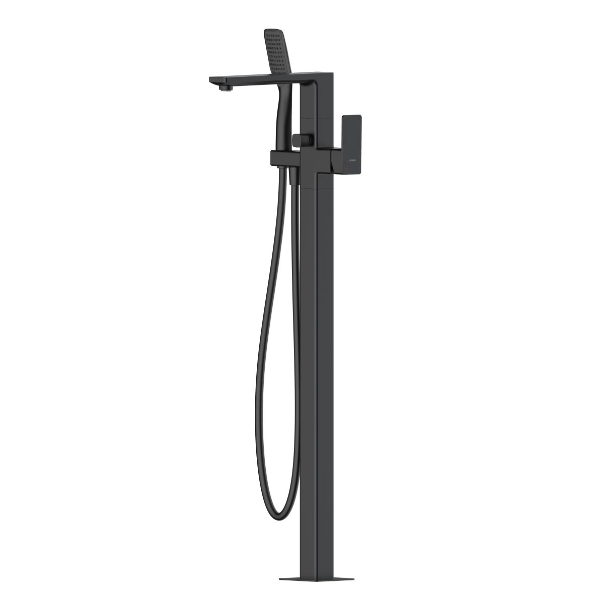 Oltens Hadsel mitigeur bain-douche autoportante noir mat 34303300