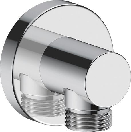 Duravit raccord coudé chrome UV0630008010