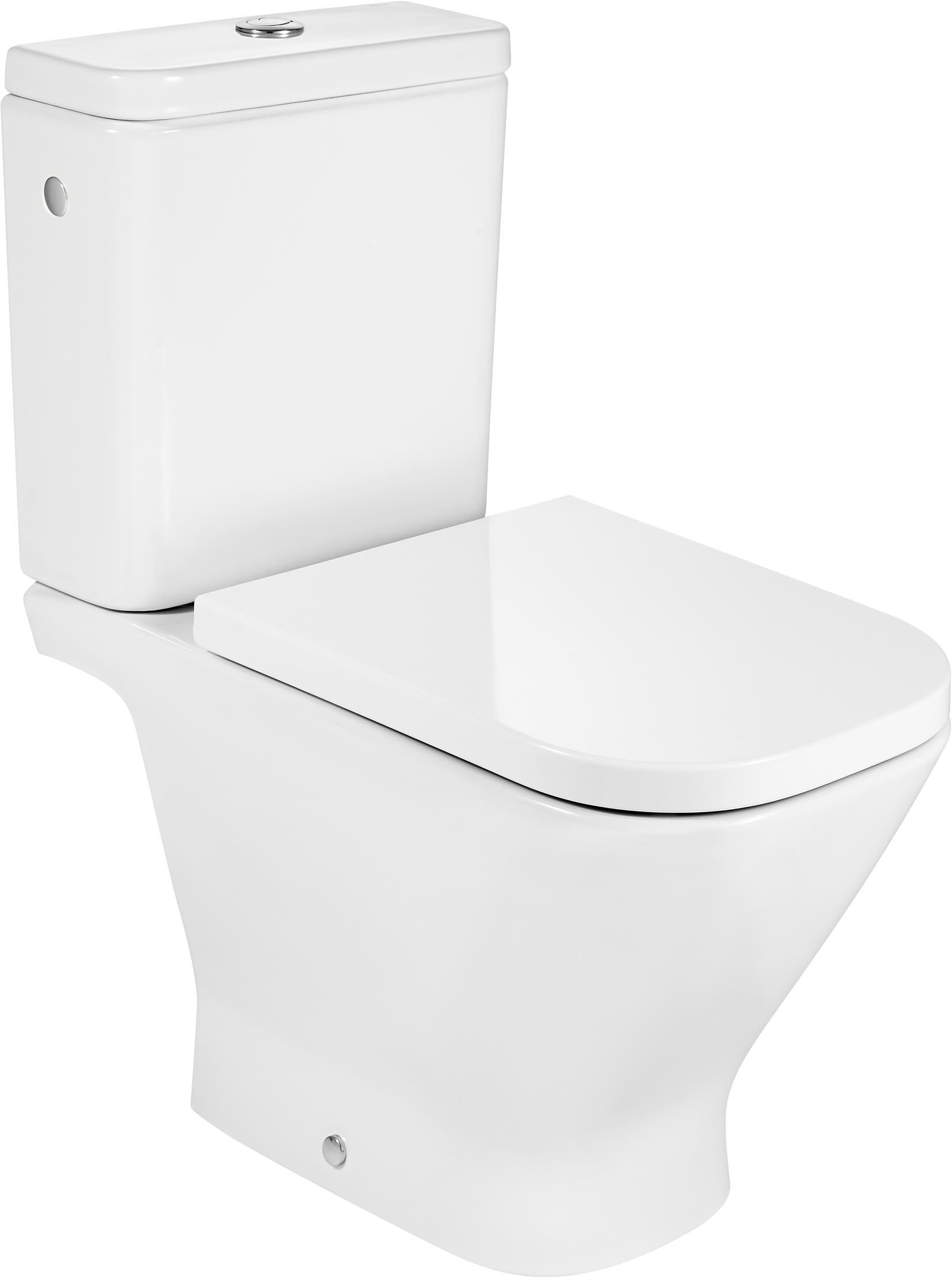 Roca Square wc compact blanc A342479000