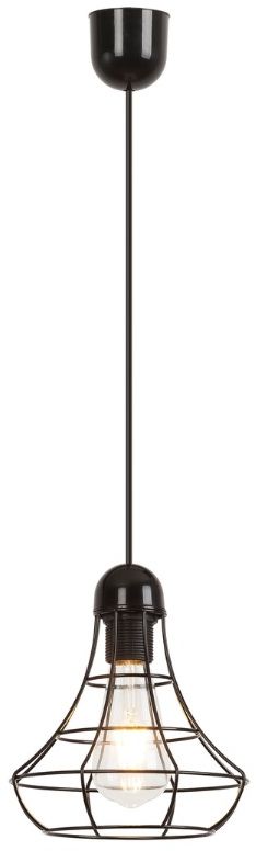 Rabalux Ramsey lampe suspendue 1x60 W noir 4649