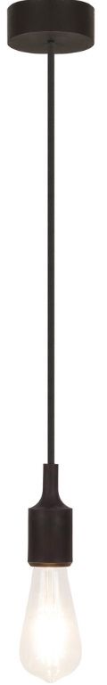 Rabalux Roxy lampe suspendue 1x60 W noir 1412