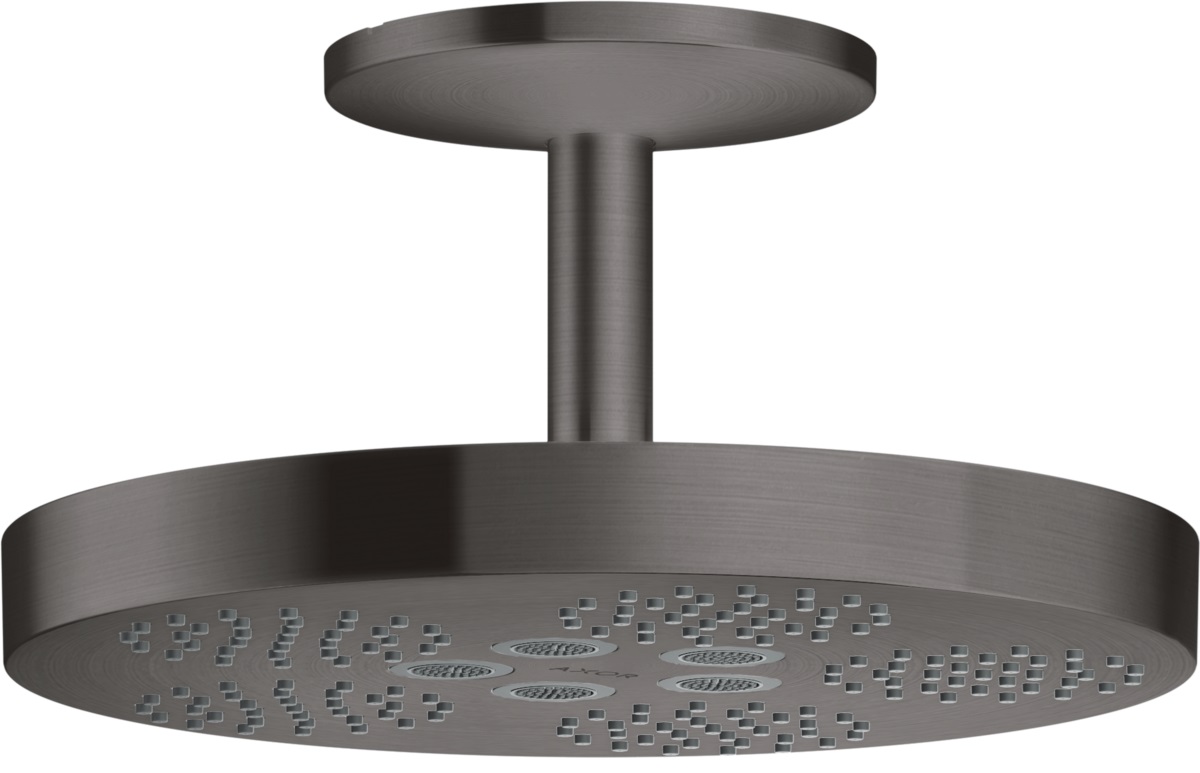 Axor One douche à effet de pluie avec bras 28.2x28.2 cm ronde || 48493340