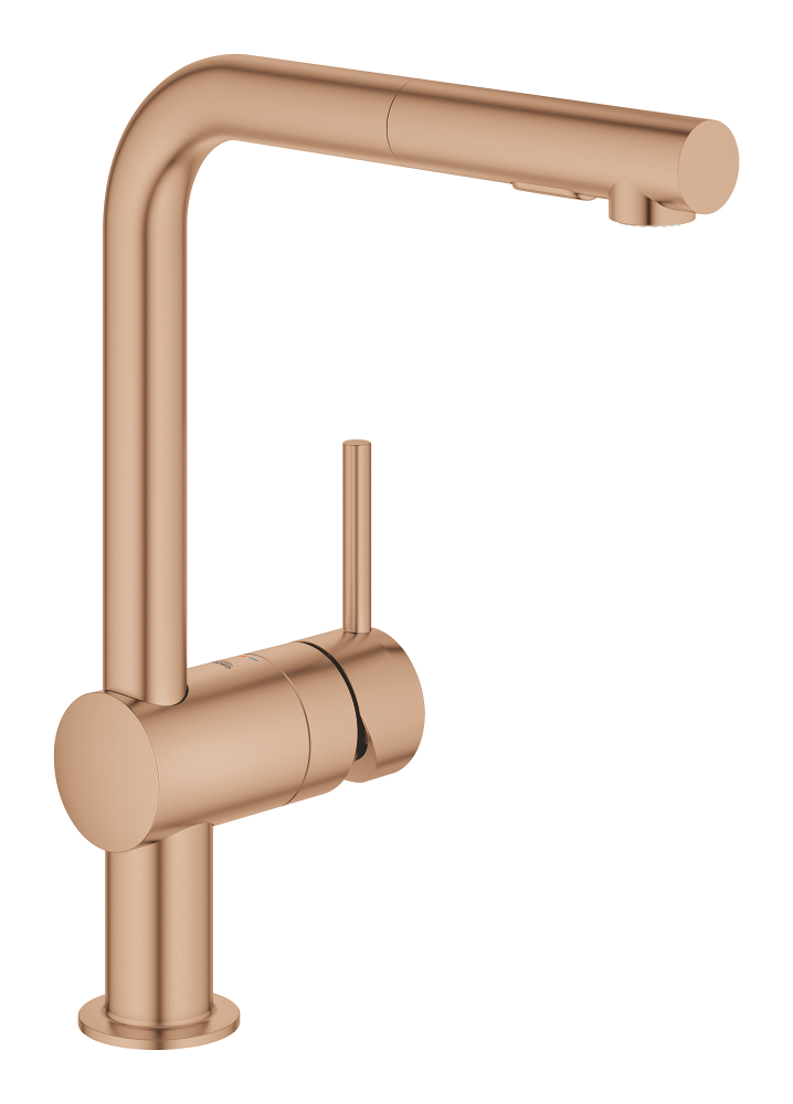 Grohe Minta mitigeur de cuisine sur pied Brushed Warm Sunset 30274DL0