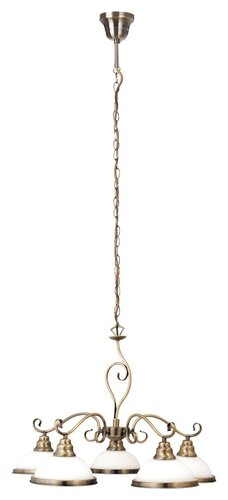 Rabalux Elisett lampe suspendue 5x60 W marron 2755