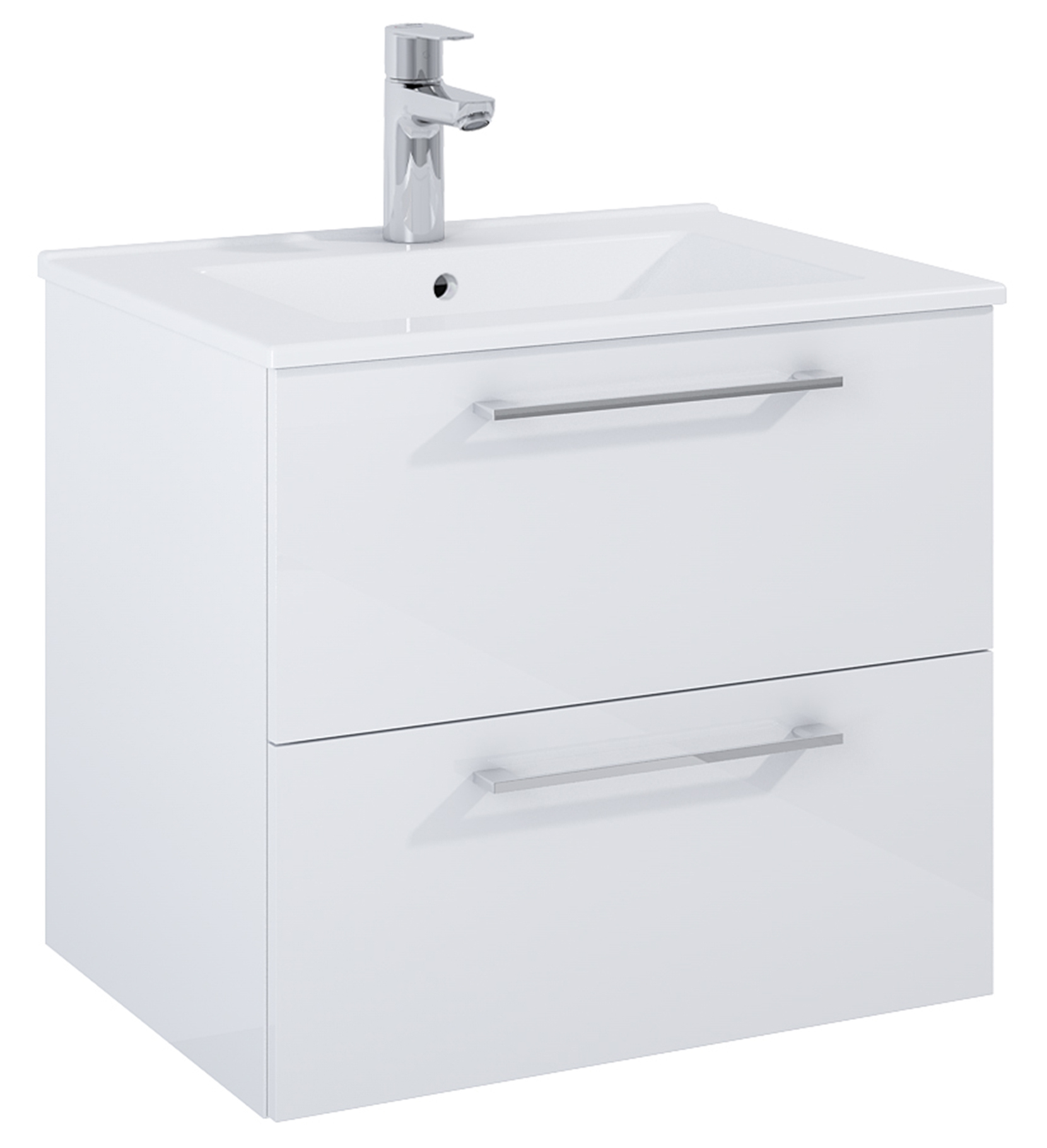 Roca Roma armoire 60x45.6x53 cm sous-lavabo suspendu blanc A857949806