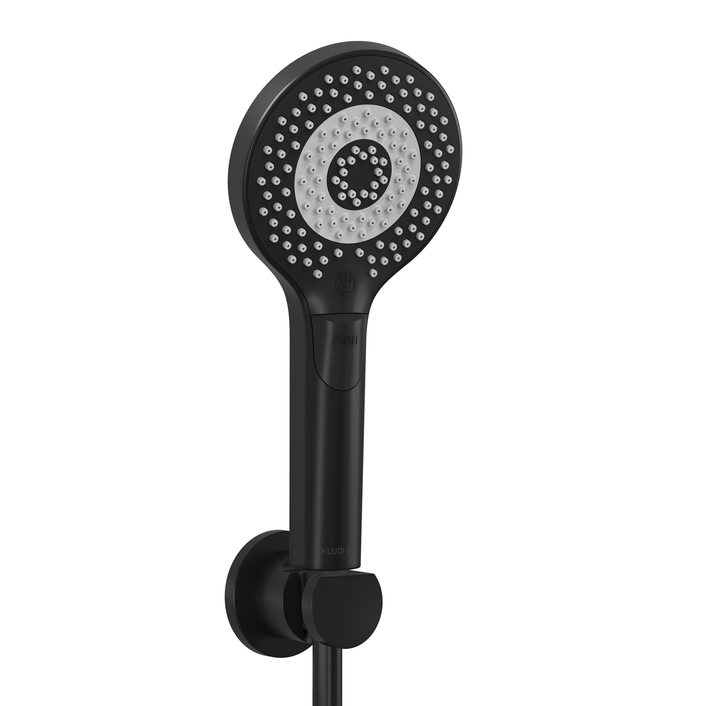 Kludi Dive ensemble de douche mural noir 6995039-00