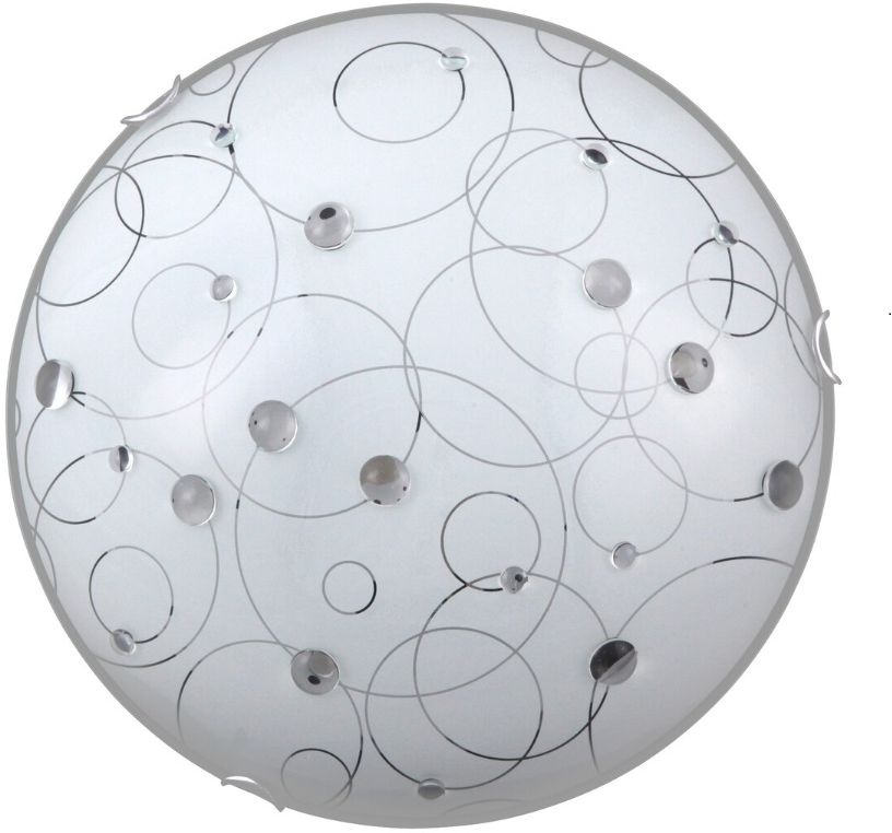Rabalux Jolly plafonnier 1x60 W blanc-motif 1861