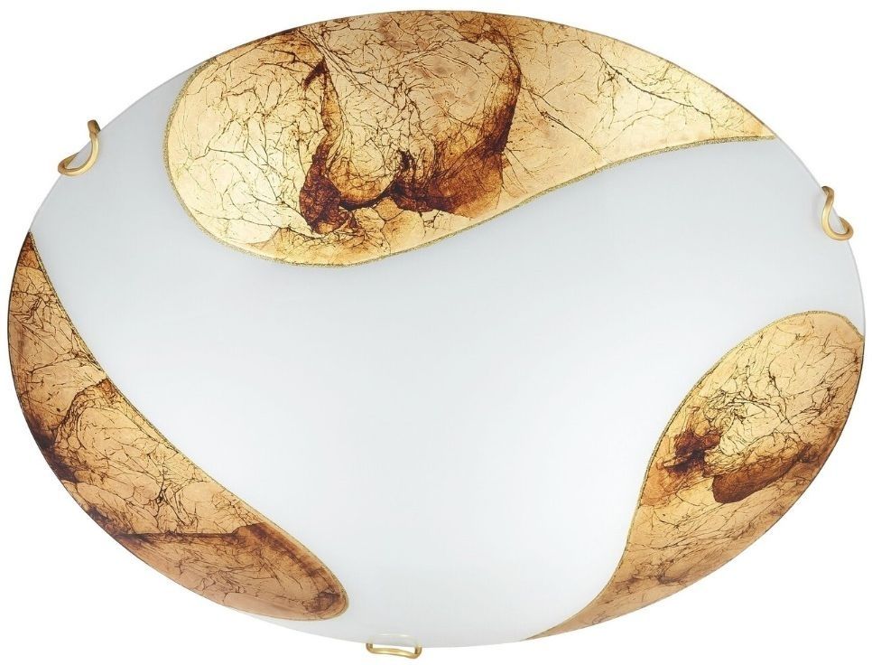 Rabalux Art Gold plafonnier 2x60 W blanc-doré 1942