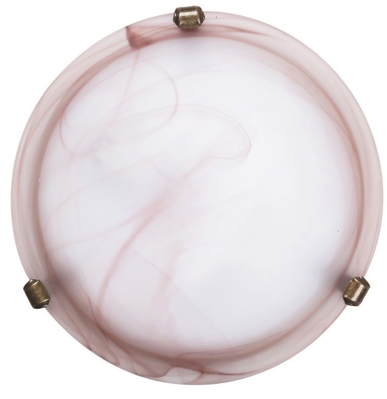 Rabalux Alabastro plafonnier 1x60 W rose 3253