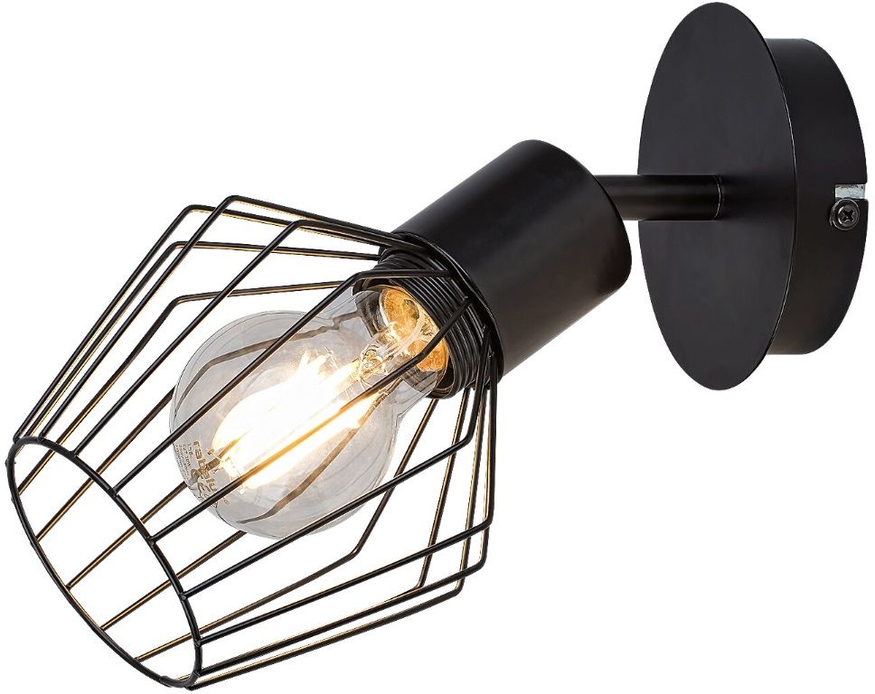 Rabalux Belano applique murale 1x40 W noir 3534