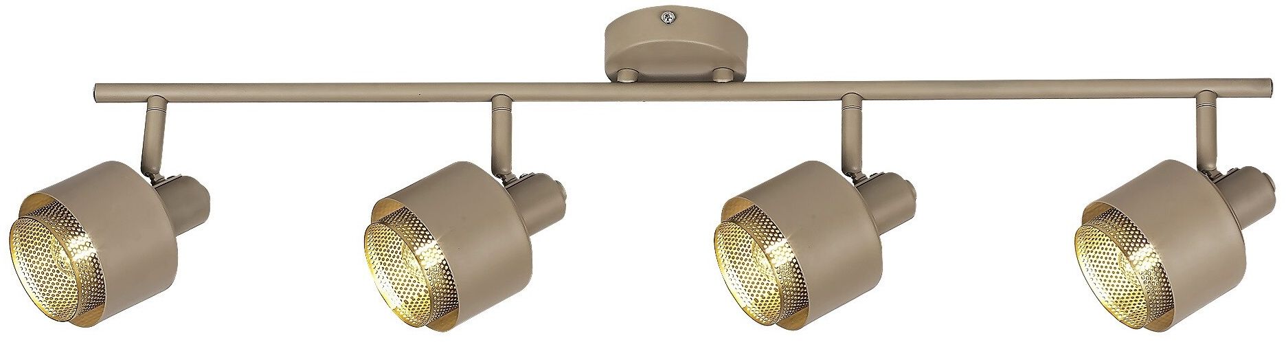 Rabalux Fedora plafonnier 4x40 W doré-marron 3550