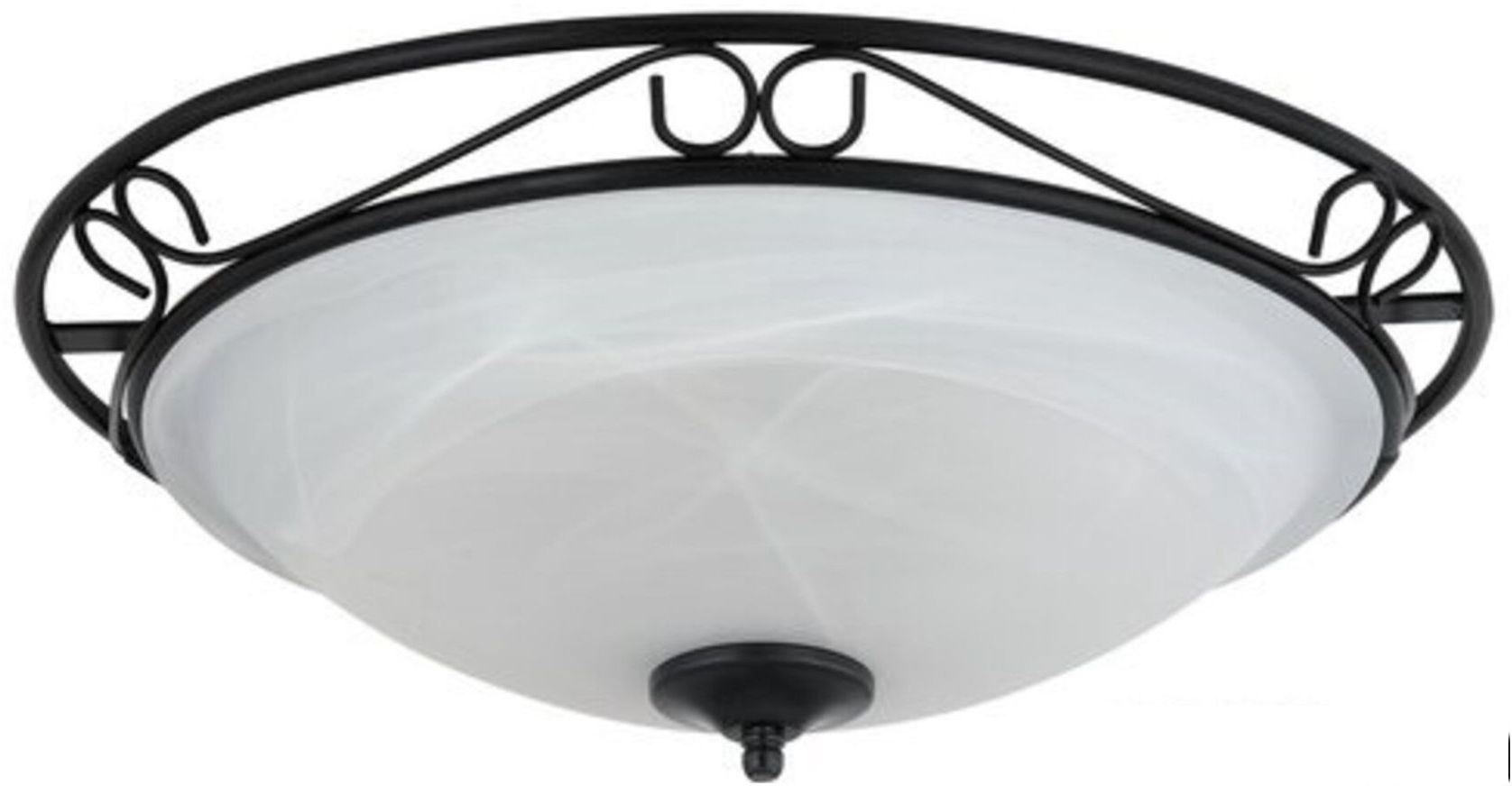 Rabalux Athen plafonnier 3x60 W noir 3723