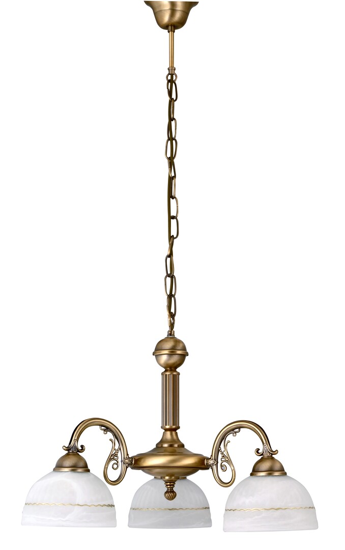 Rabalux Flossi lampe suspendue 3x40 W blanc-marron 8813