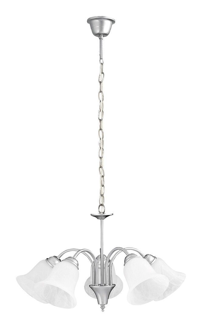 Rabalux Francesca lampe suspendue 5x40 W blanc-marron 7365