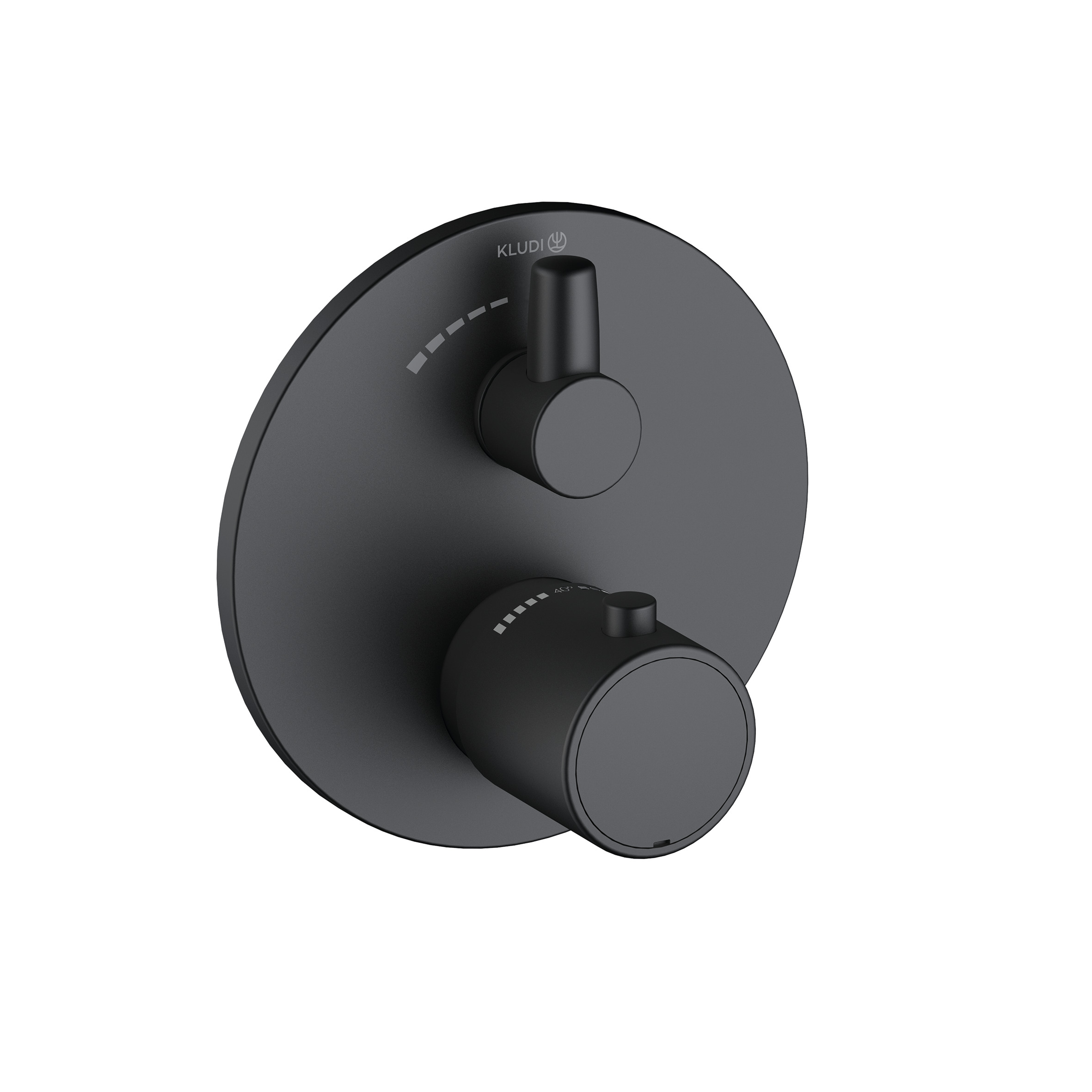 Kludi Zenta SL mitigeur de douche encastrée oui noir 388853945