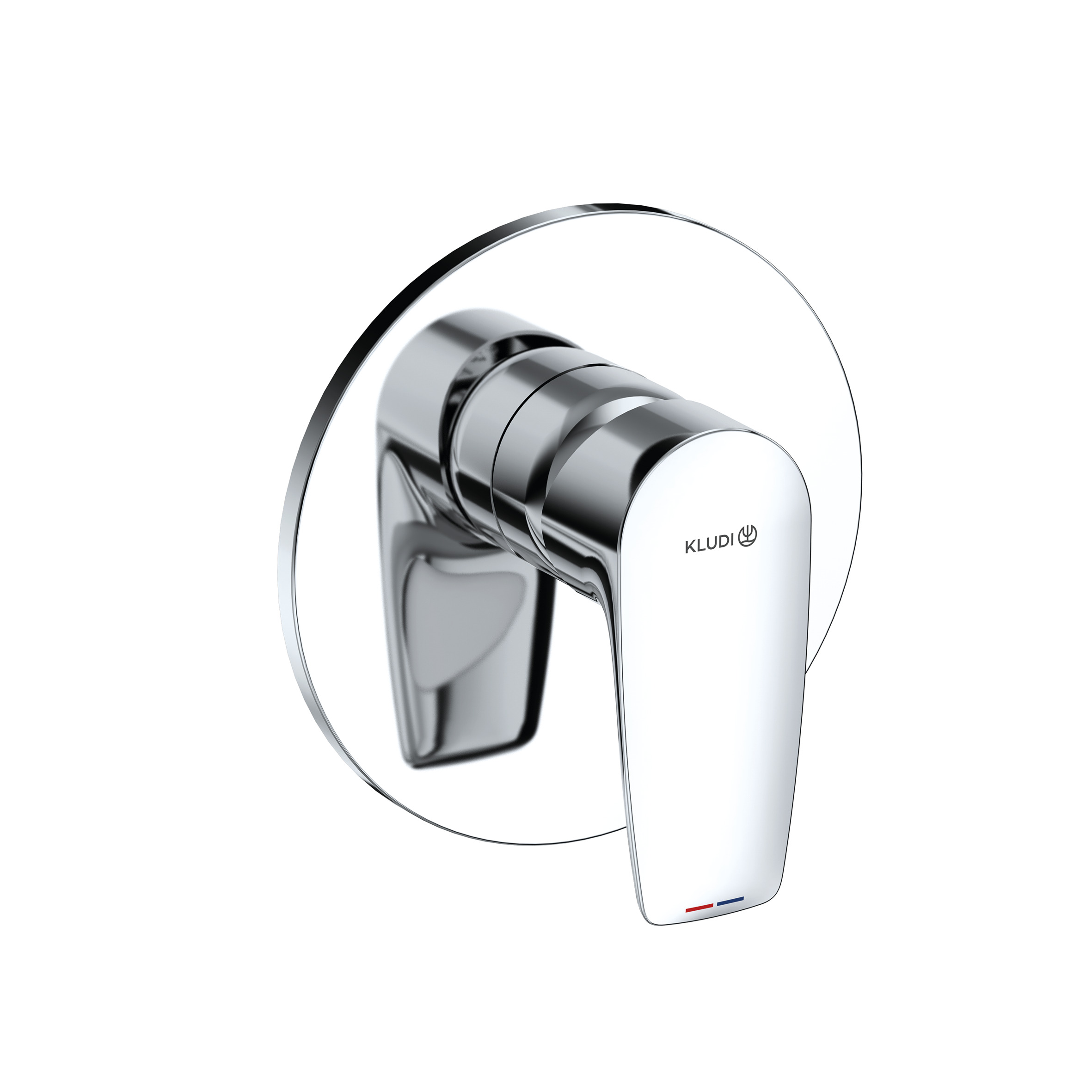 Kludi Pure&Solid mitigeur de douche encastrée chrome 347550575