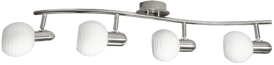 Rabalux Aurel plafonnier 4x40 W blanc-chrome-satin 6344
