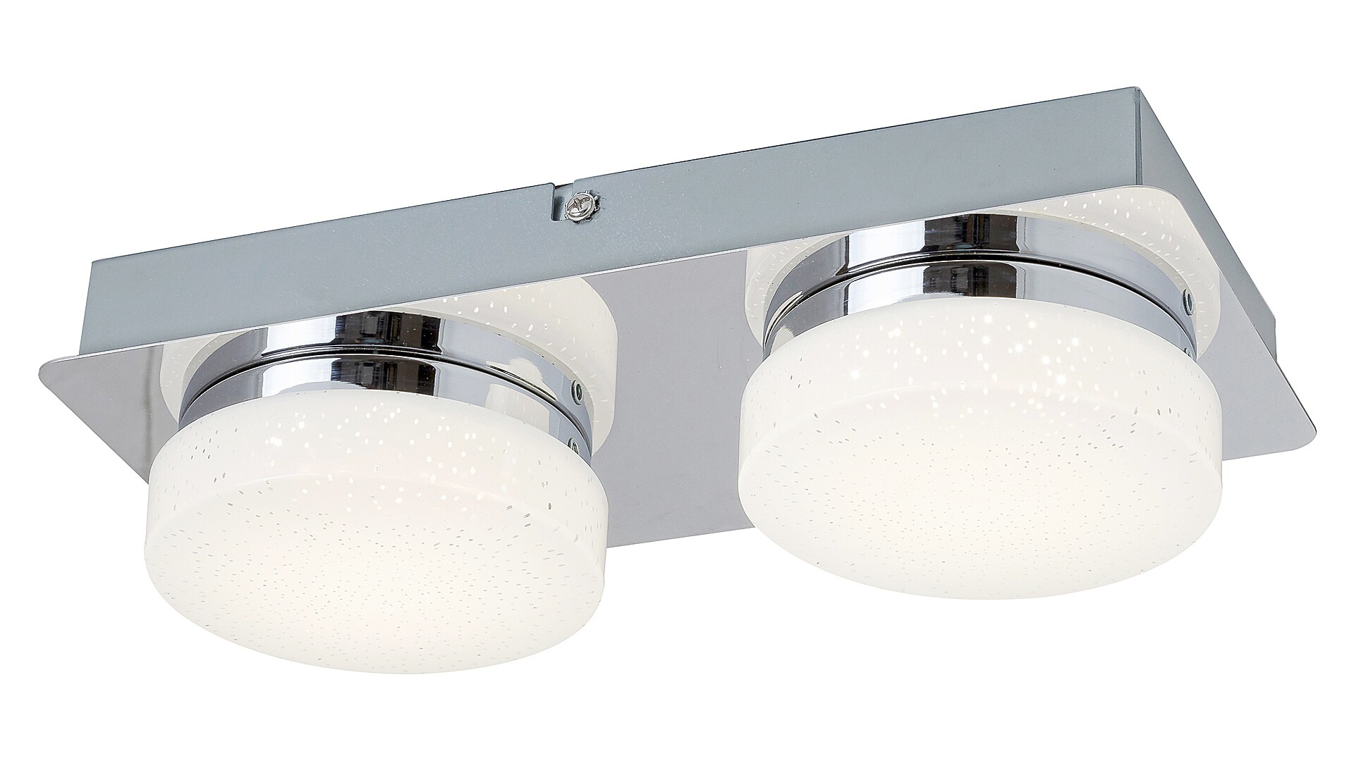 Rabalux Hilary plafonnier 2x10 W blanc-chrome 5662