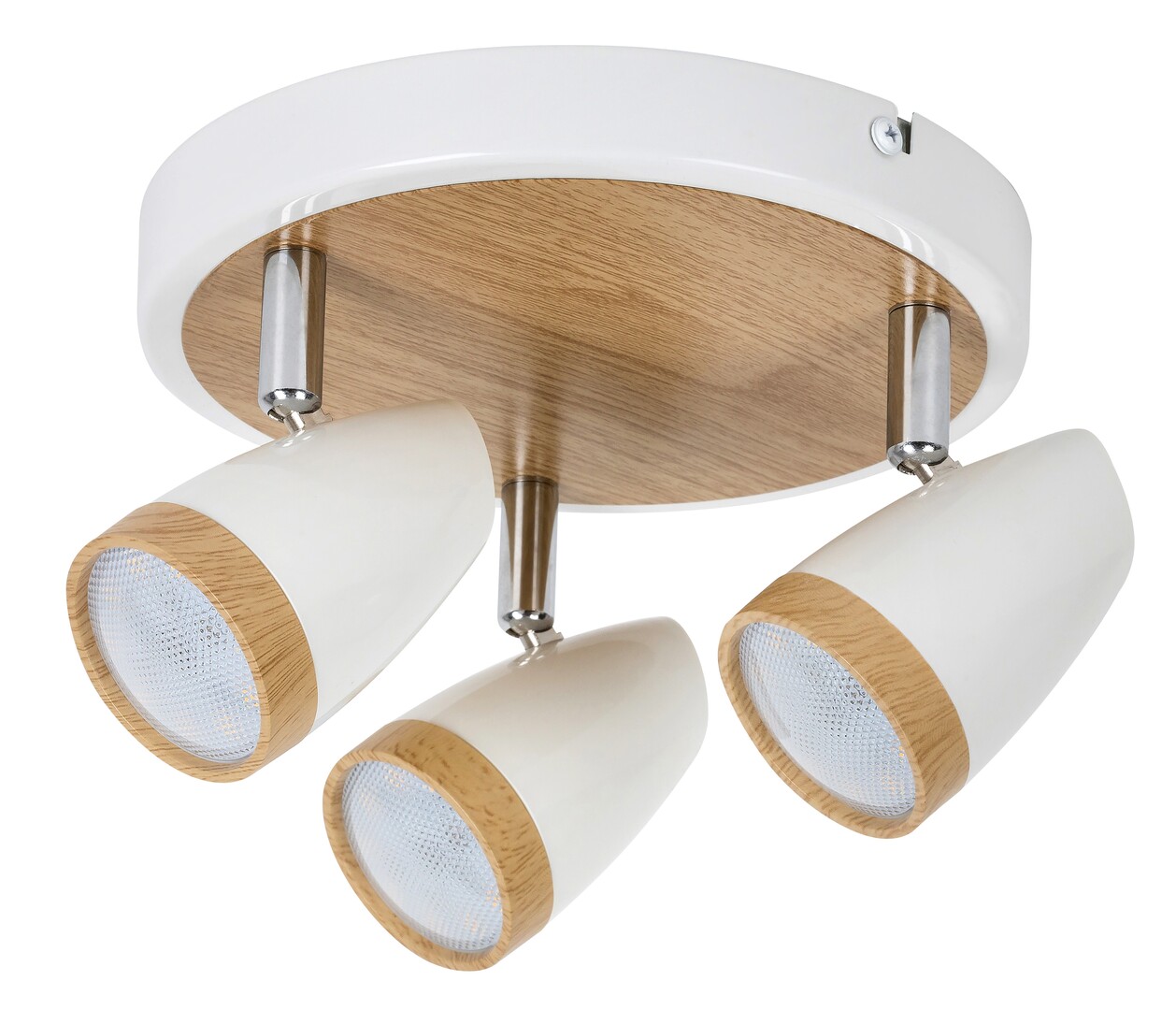 Rabalux Karen plafonnier 3x4 W blanc-bois 5566