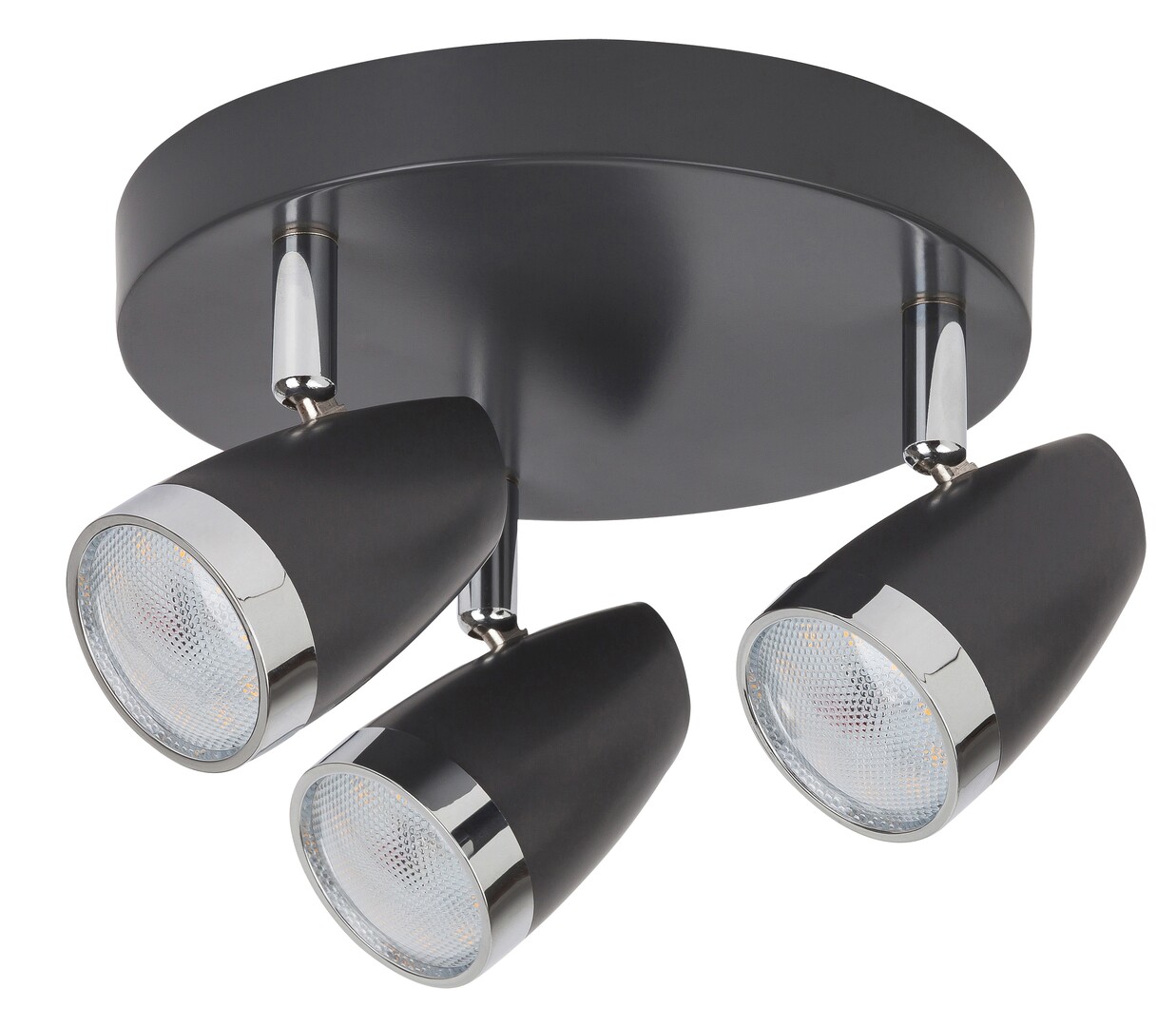 Rabalux Karen plafonnier 3x4 W noir-chrome 6514