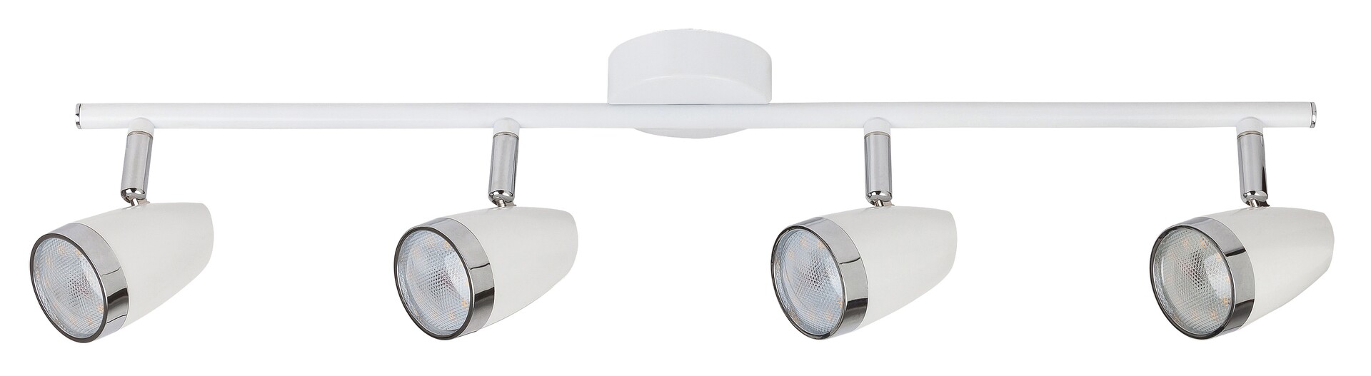 Rabalux Karen plafonnier 4x4 W blanc-chrome 6669