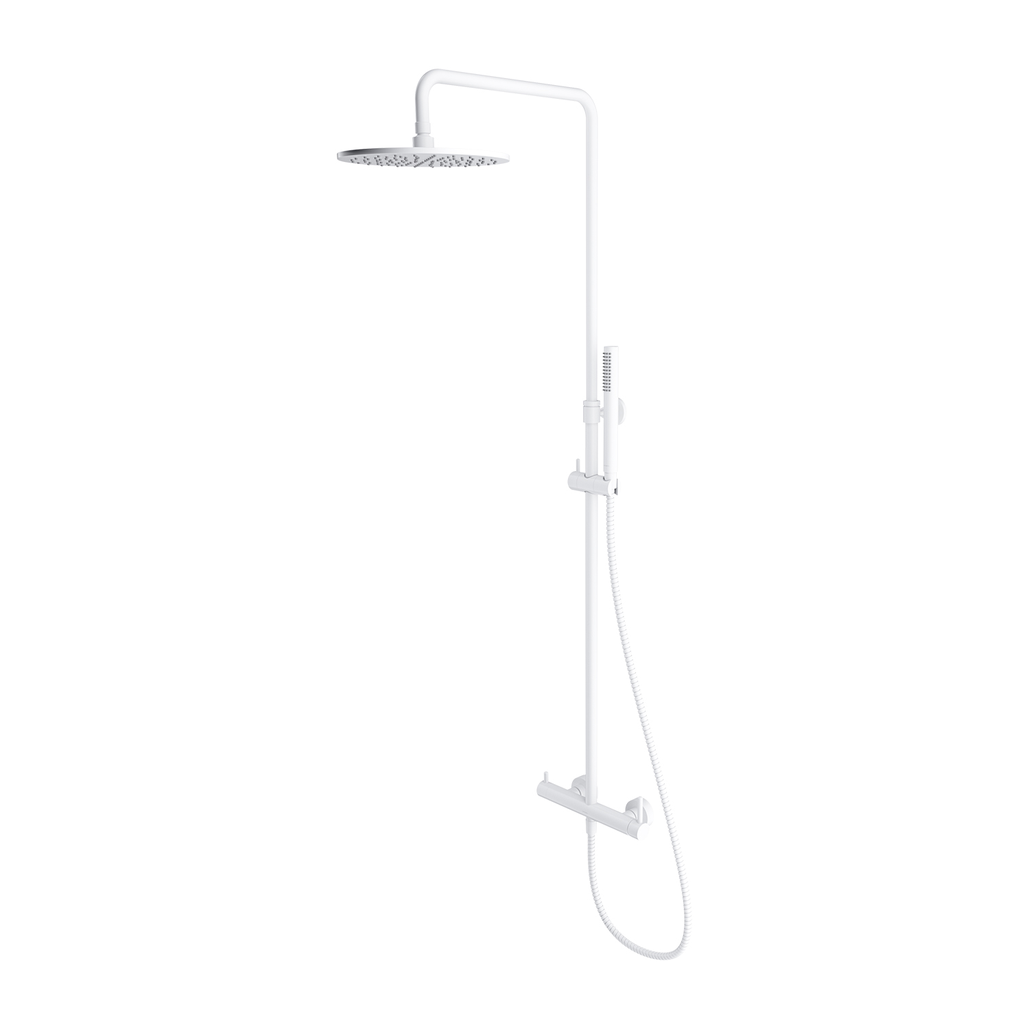 Omnires Y ensemble de douche mural oui blanc Y1244MWM