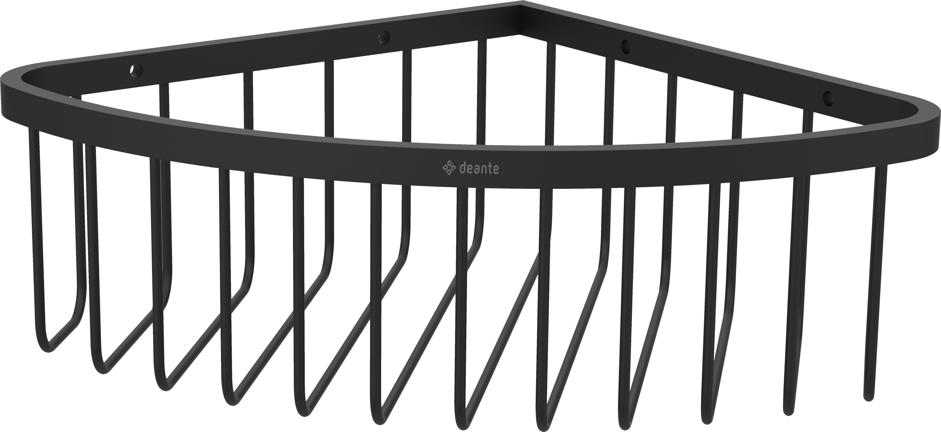 Deante Jaśmin panier de salle de bain noir ADJ_N561
