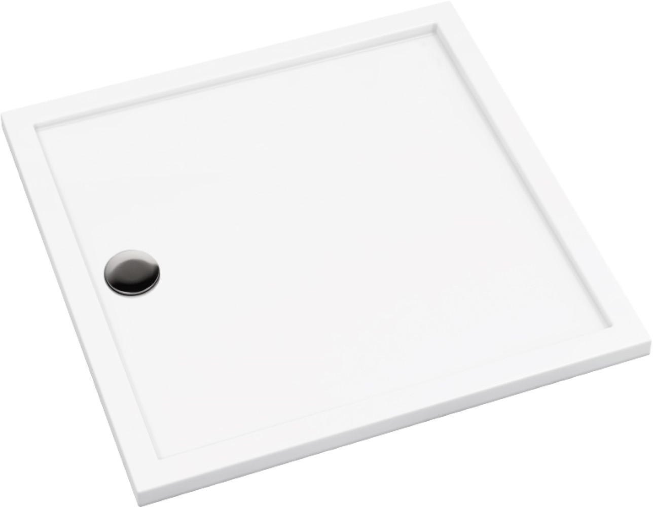 Deante Prizma receveur de douche carré 80x80 cm blanc KTJ_082B