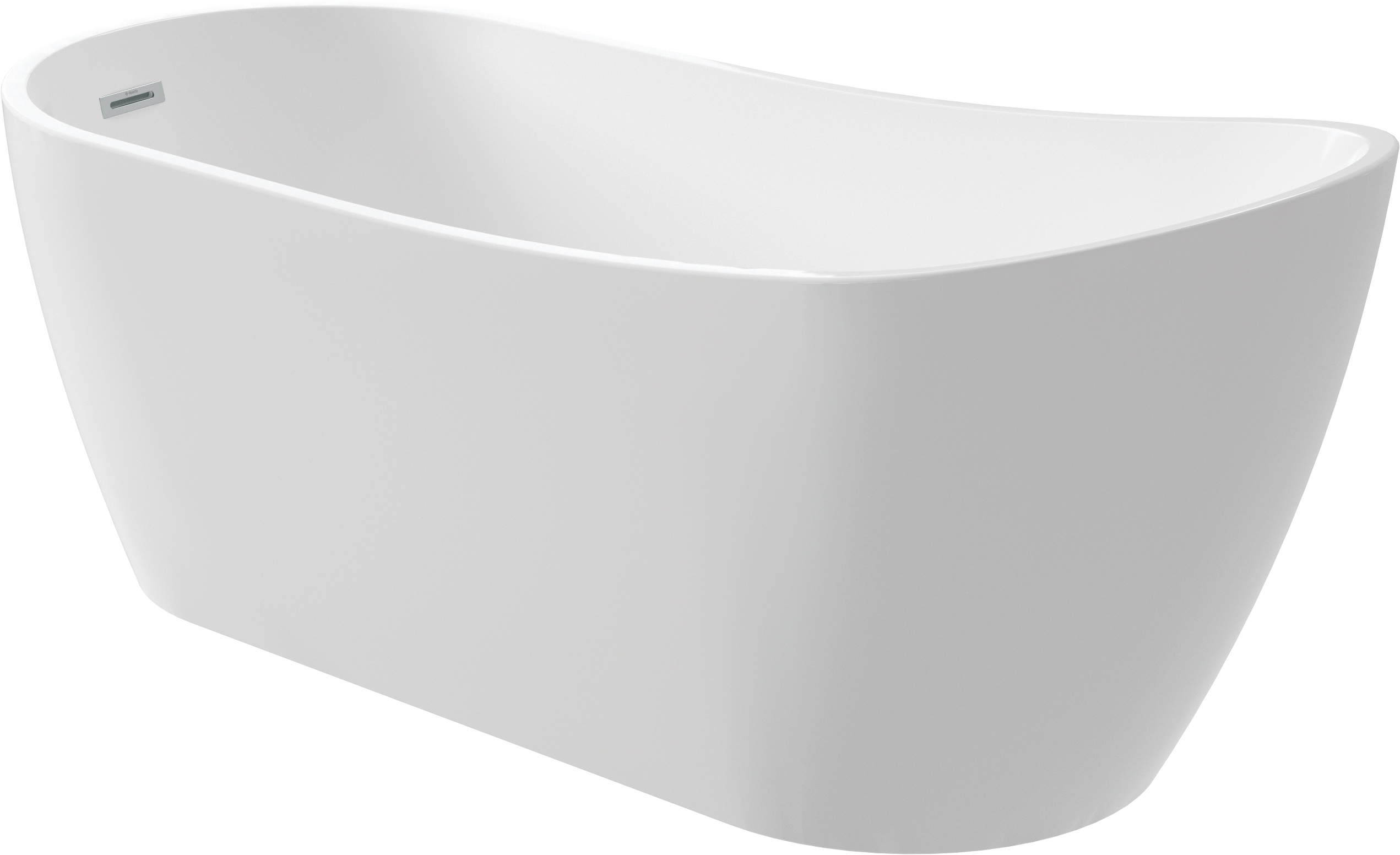Deante Arnika baignoire autoportante 160x72 cm ovale blanc KDA_016W