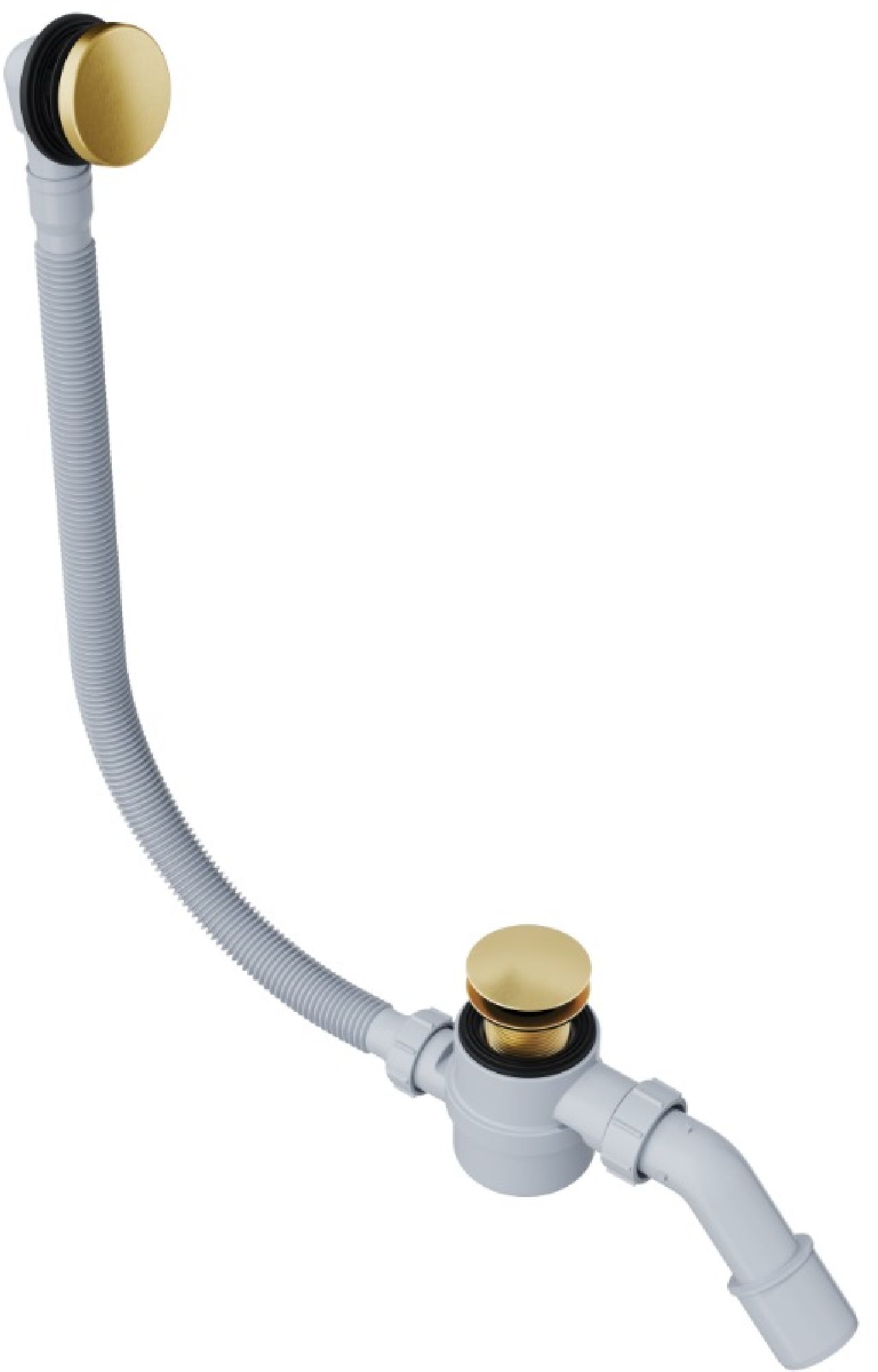Excellent Moli siphon avec trop-plein doré ARIN.3210GB