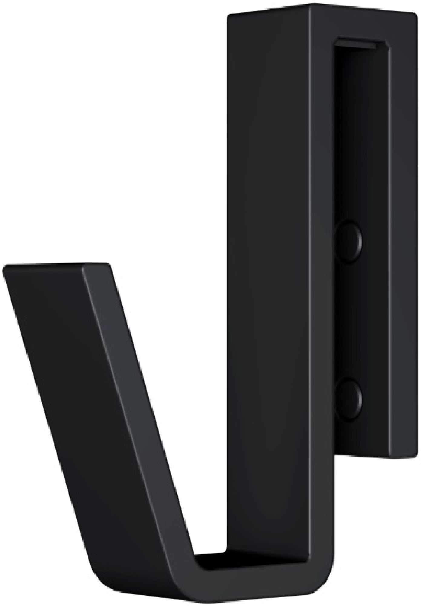 Excellent Ortigo porte-serviettes noir KAEX.5095BL