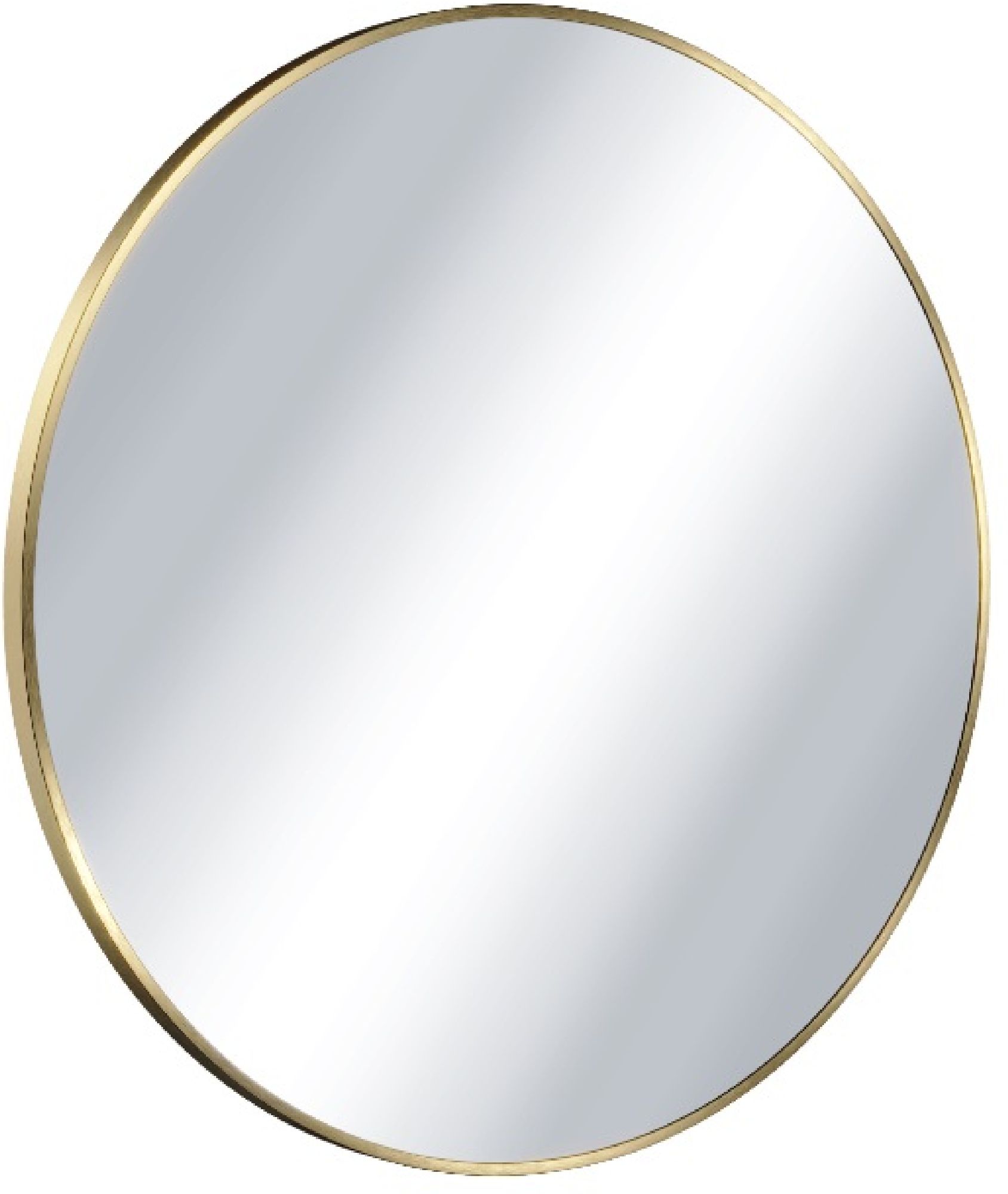 Excellent Virro miroir 60x60 cm circulaire doré DOEX.VI060GB