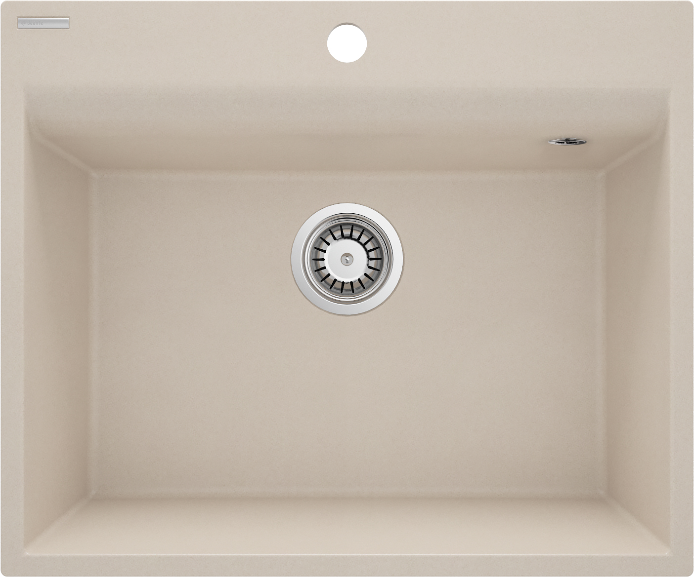 Deante Corio évier en granit 60x50 cm beige ZRC_510A