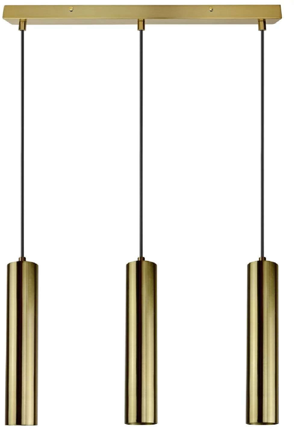 Goldlux Napoli lampe suspendue 3x8 W doré 318718