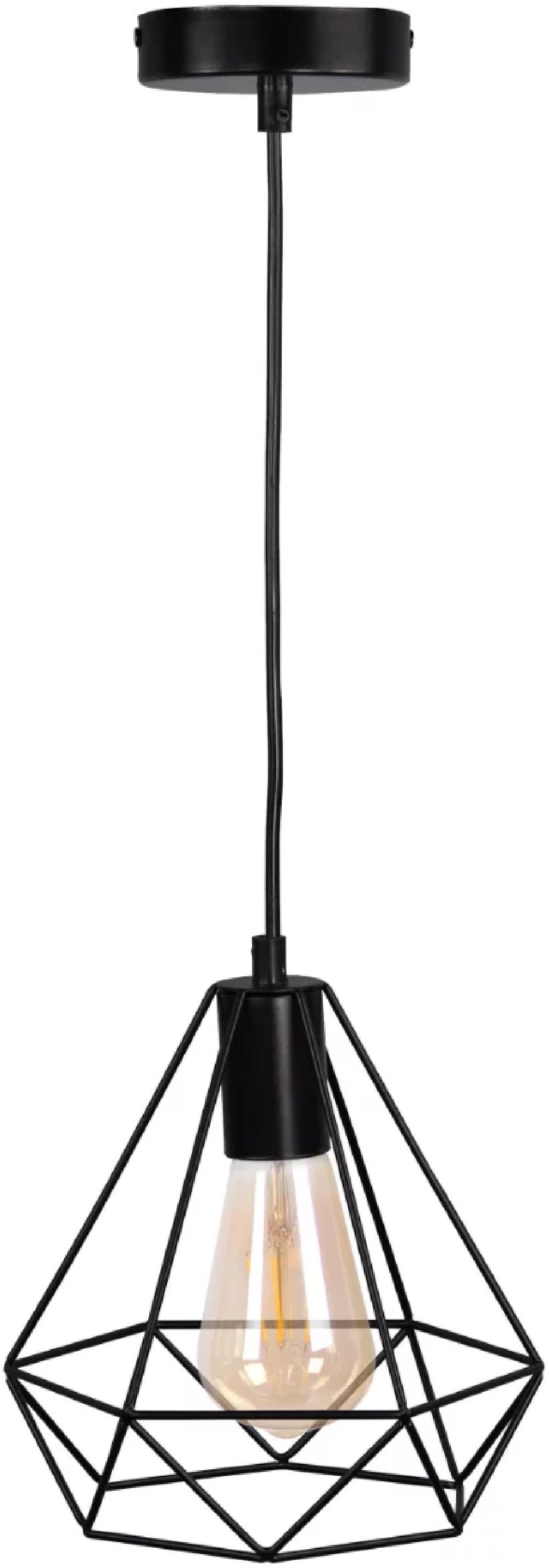 Goldlux Vigo lampe suspendue 1x20 W noir 314611