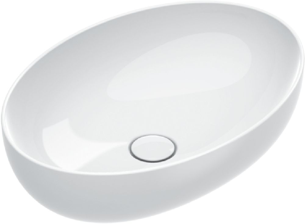 Catalano Sfera lavabo 60x42 cm ovale à poser blanc 0522600001
