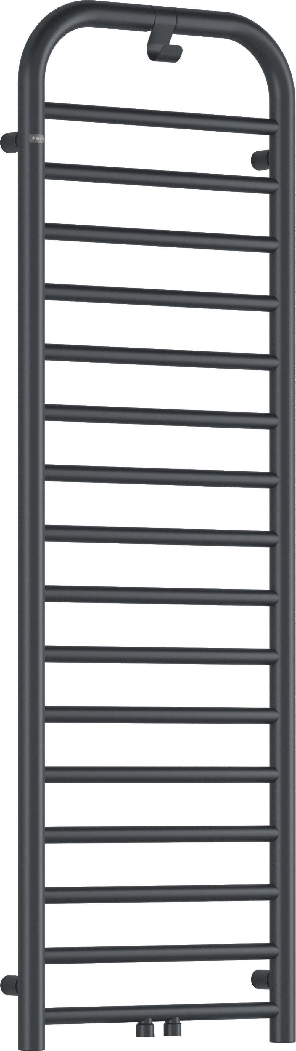 Deante Silia radiateur de salle de bain échelle 157x50 cm gris/graphite AGI_DG51