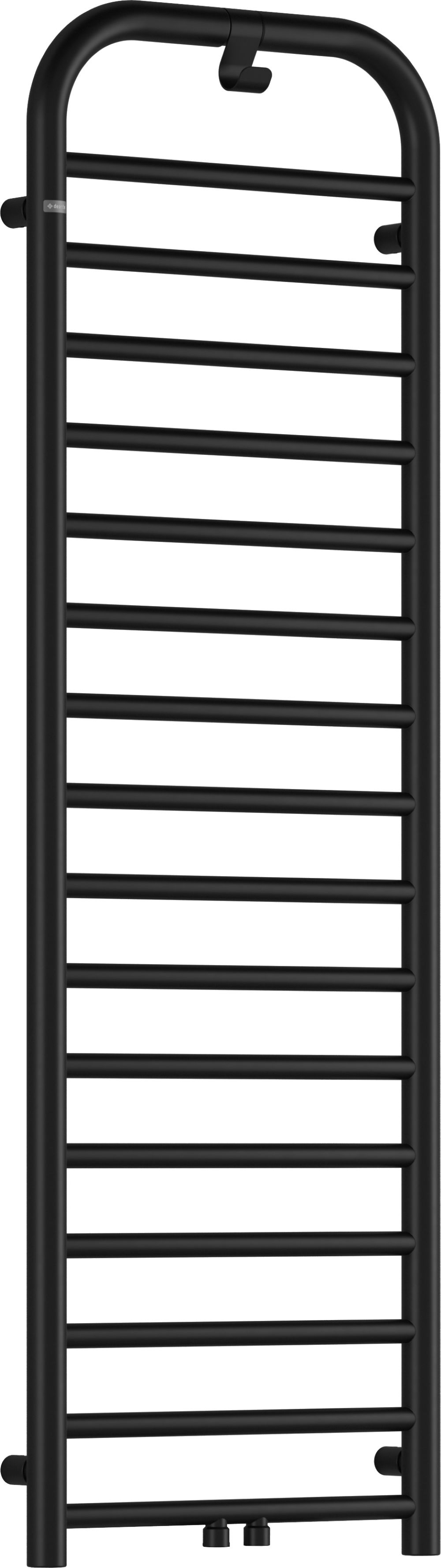 Deante Silia radiateur de salle de bain échelle 157x50 cm noir AGI_NG51