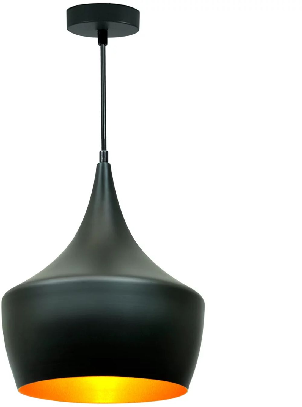 Goldlux Modern lampe suspendue 1x20 W noir 305459