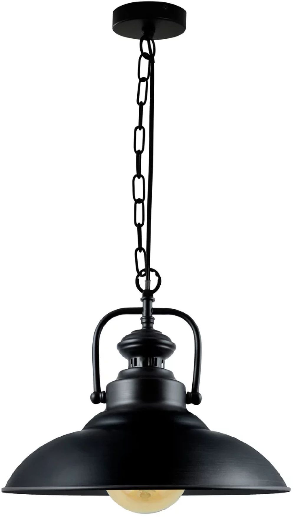 Goldlux Iceland lampe suspendue 1x20 W noir 305473